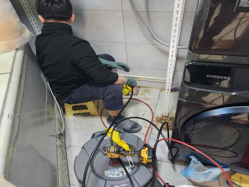 의정부 싱크대막힘 작업사례 10